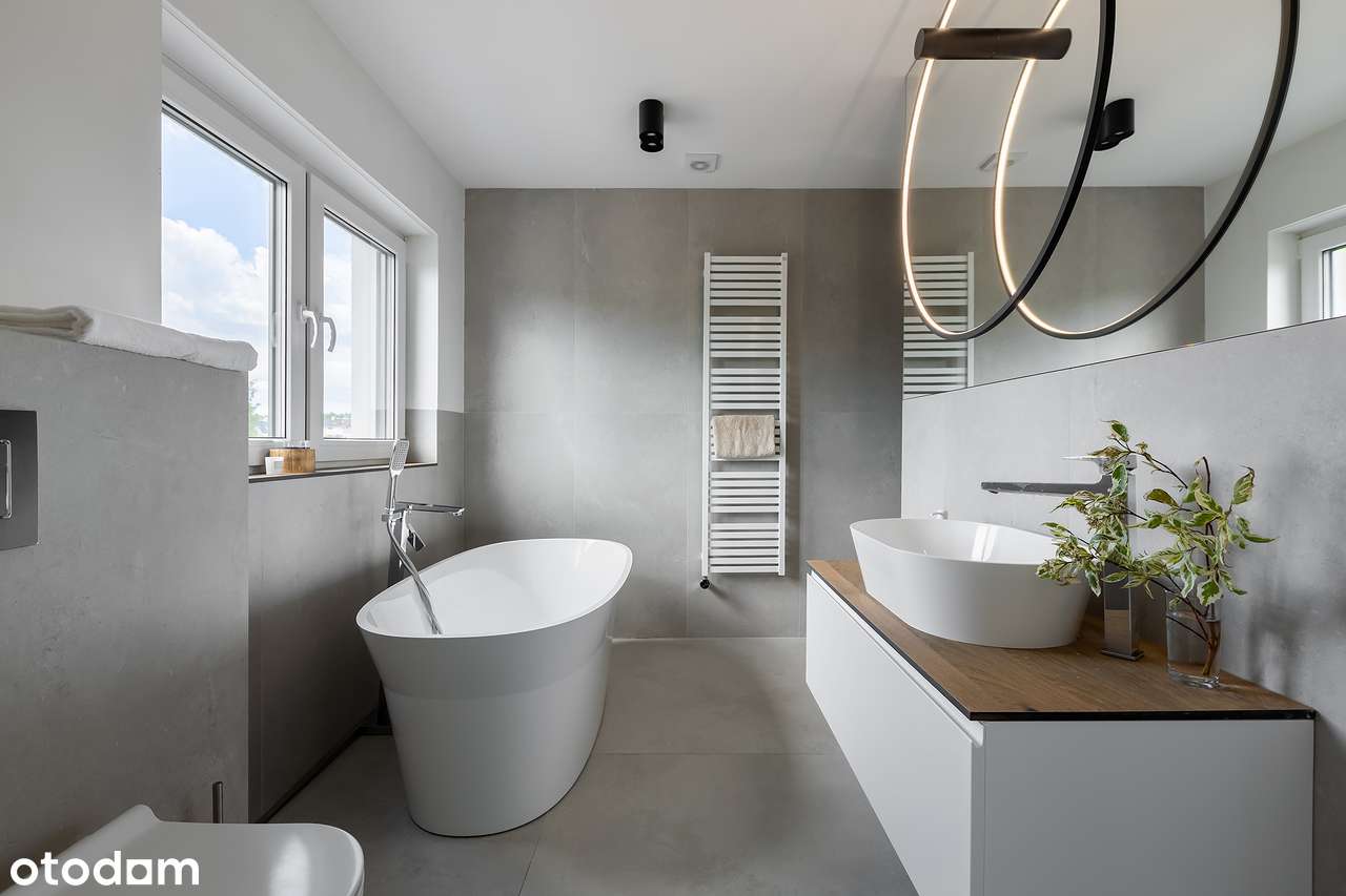 Dom premium z antresolą i 2 tarasami | Morasko-15