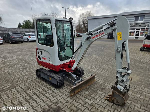 Takeuchi Koparka Minikoparka Takeuchi TB216-V4 Powertilt + 3 łyżki - 6