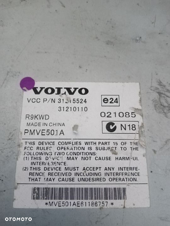Wzmacniacz anteny radia moduł Volvo S40 V50 31215524 31210110 - 3