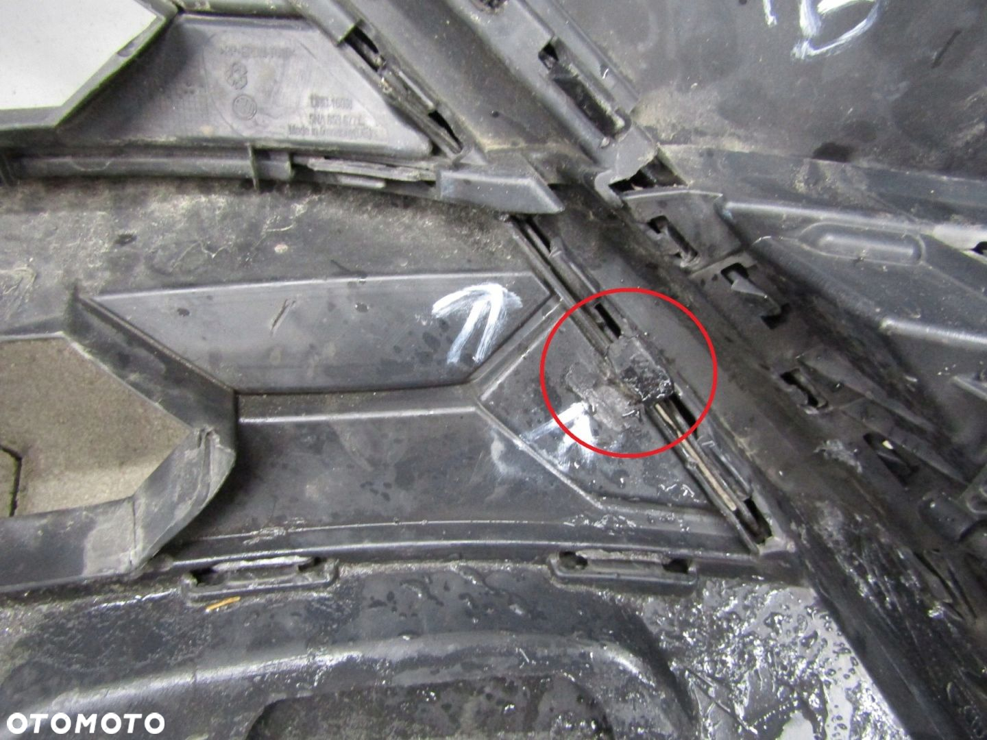 Zderzak przód przedni VW Tiguan 2 II 5NN Allspace Cross 16-20 - 7