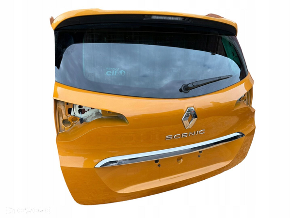 Renault Scenic IV Klapa Tylna Tył Oryginał kompletna BIXUD - 3