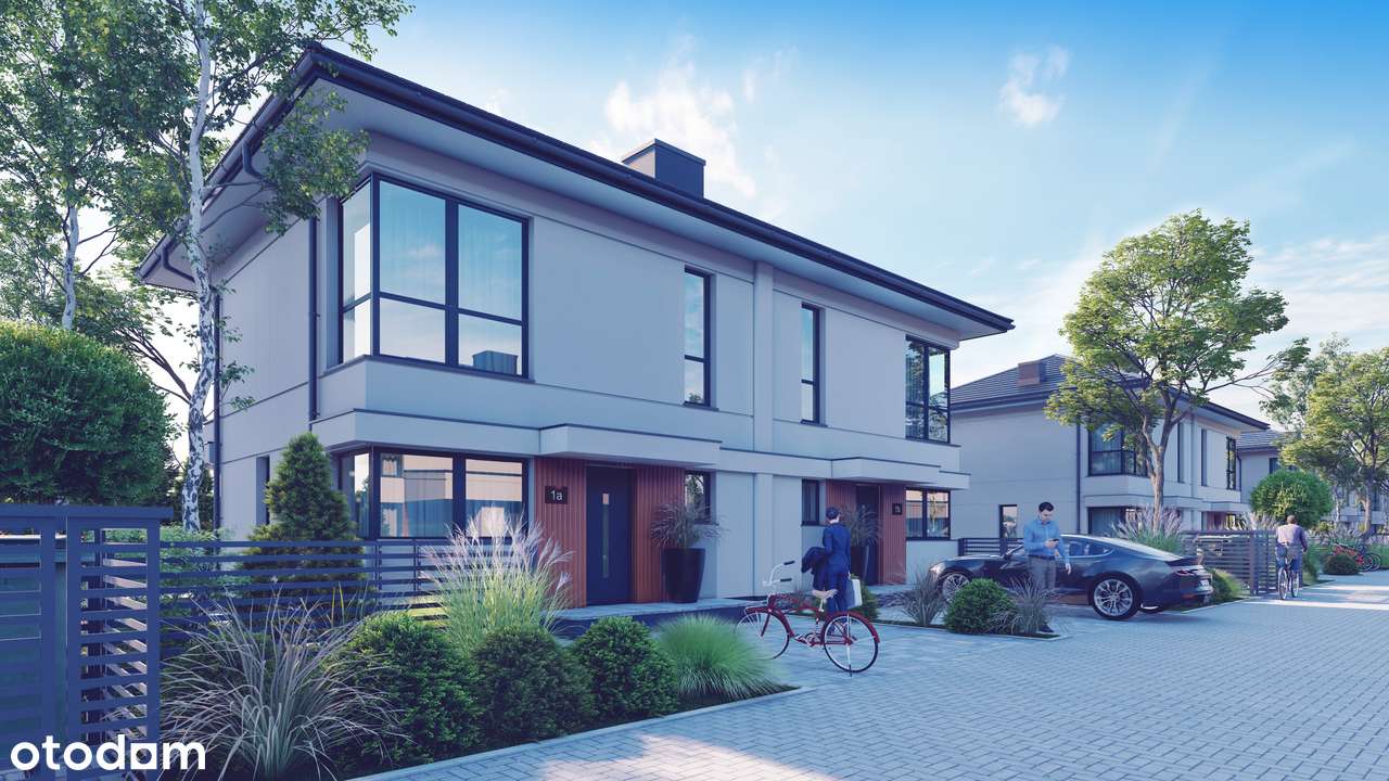 Dom Łomianki, lokal mieszkalny 3A - 88,05 M2, OGRÓDEK 313 M2