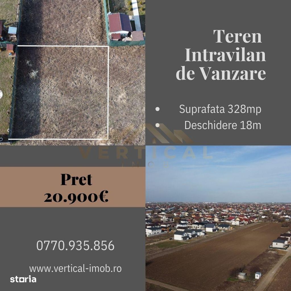 Teren intravilan intr-o zona linistita - Berceni / Vidra