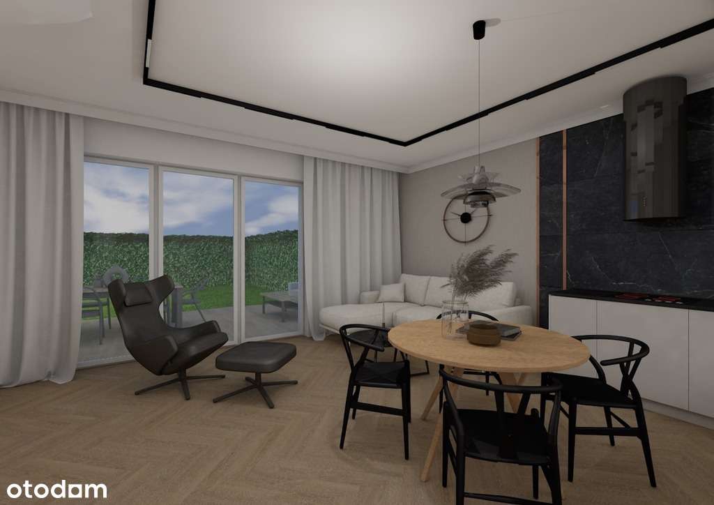 Nowoczesny dom szeregowy ogródek-garaż - Pełny obrazek: 4/20