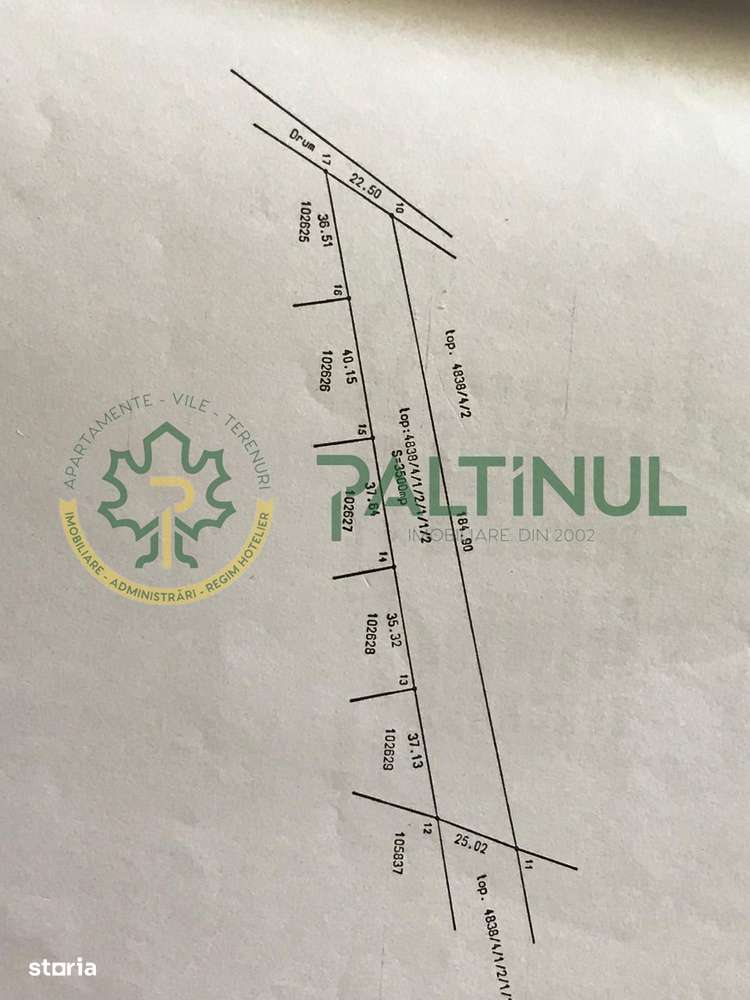 Teren 3.500 mp intravilan – Cisnădie, deschidere 23 ml, aproape de Sib - Imagine principală: 4/4