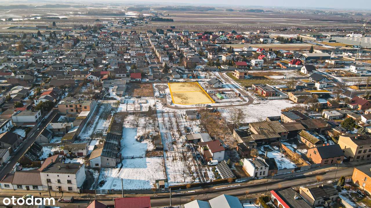 Pyzdry | Działki budowlane  812 m² i 858 m² | Pełne Media | MPZP |-12