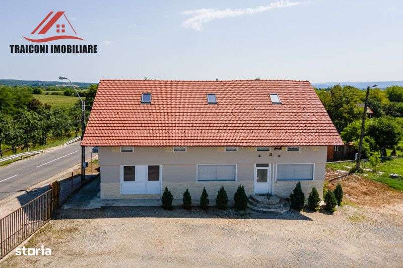 Cladire pensiune-restaurant cu hala si teren 7300mp, Faget ( Timis )-5