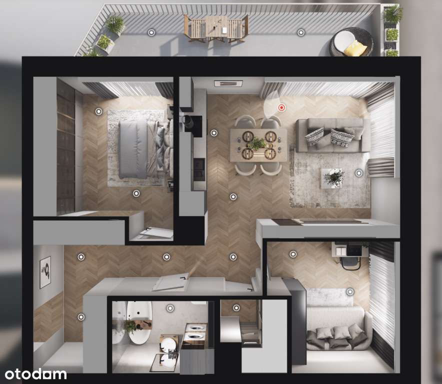 Bezpośrednio-Deweloper_Balkon13m_Zobacz naŻyWo❗️-5