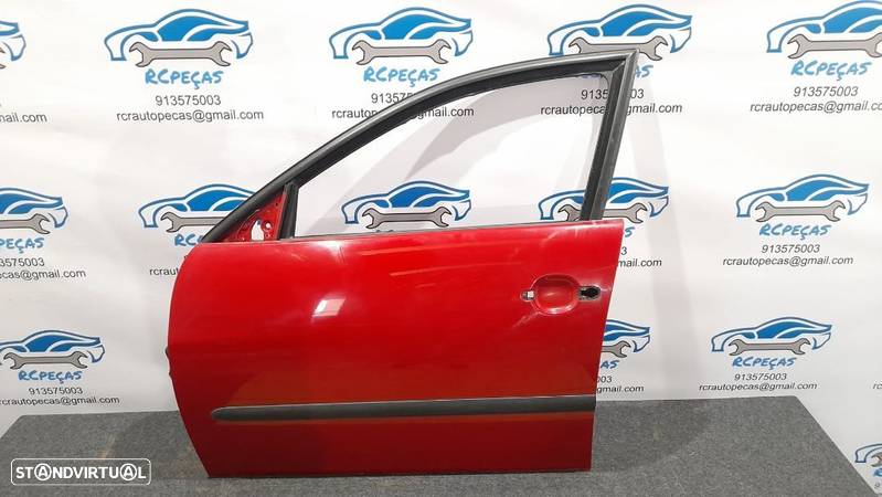 PORTA FRENTE FRONTAL ESQUERDA SEAT IBIZA 6L FECHO ELEVADOR MOTOR PUXADOR VIDRO - 1