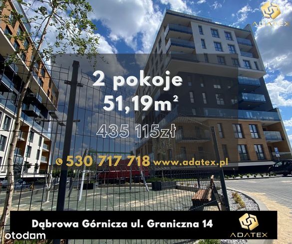 Dąbrowa Górnicza | nowe mieszkanie 2-pok. | D6.7