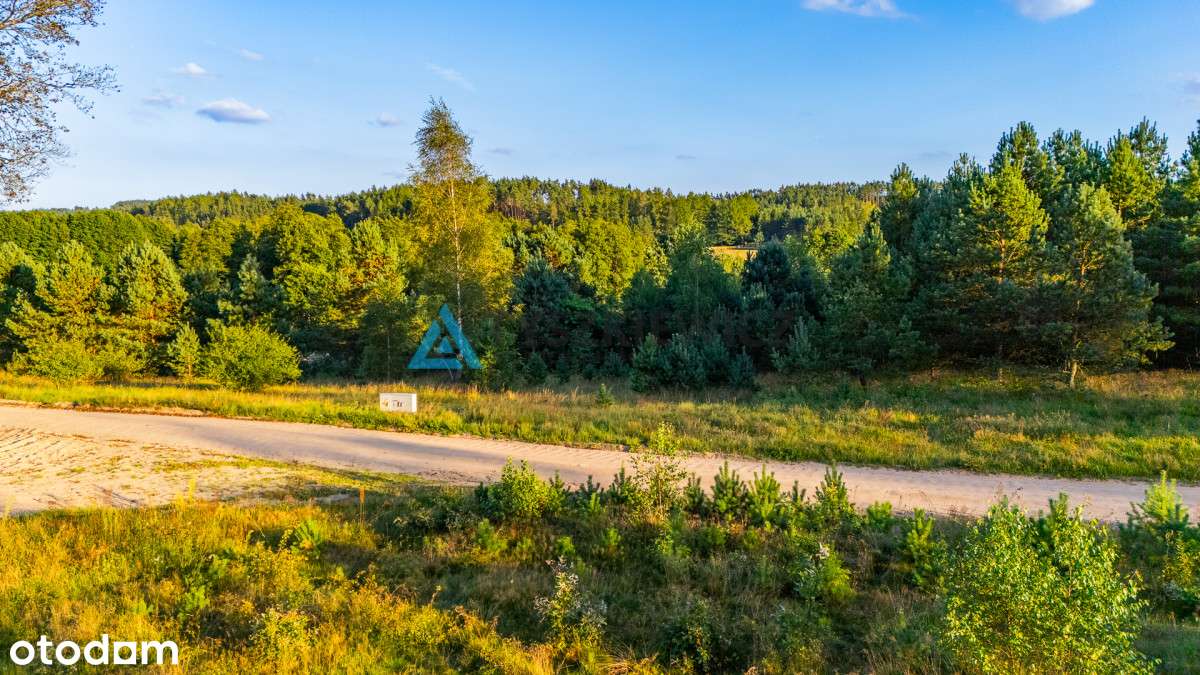 Przepiękna działka z widokiem na rzekę Słupię. - Pełny obrazek: 4/20