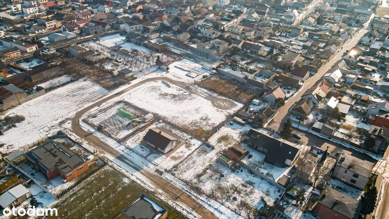 Pyzdry | Działki budowlane  812 m² i 858 m² | Pełne Media | MPZP |-5