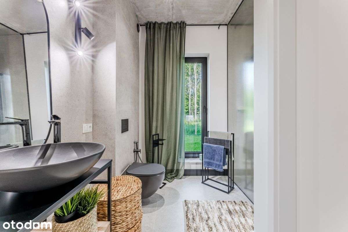 Nowoczesny dom z antresolą w otoczeniu lasu-7