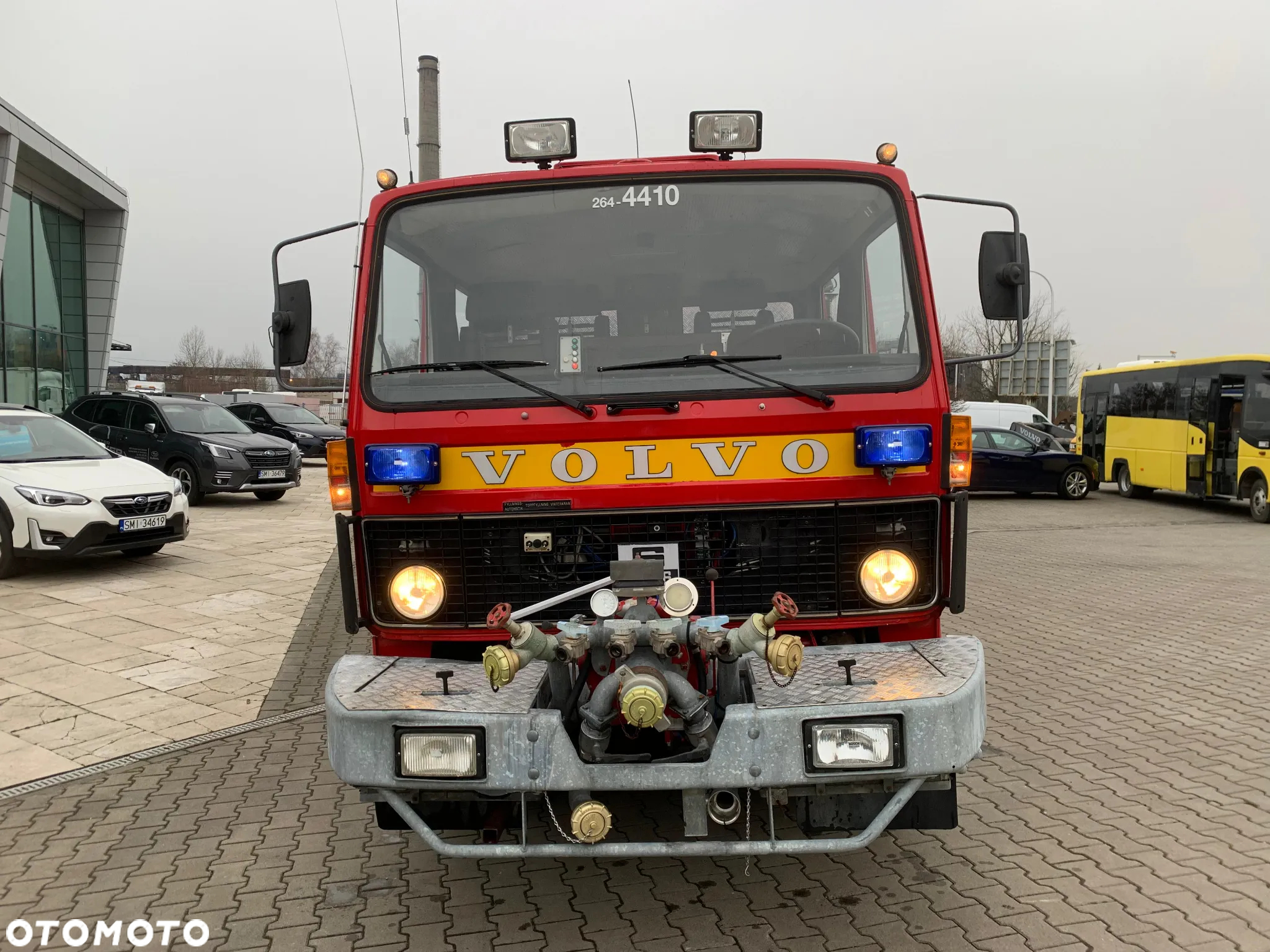 Volvo F613 - STRAŻ POŻARNA - STAN BDB - POMPA Z PRZODU - 3