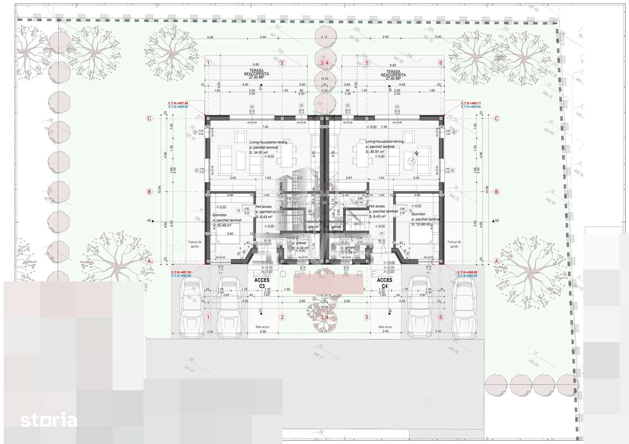 Casa cuplata in zona accesibila cu CF. - Imagine principală: 3/5