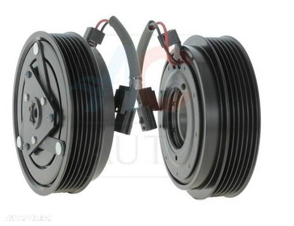 Set bobina, fulie si ambreiaj compresor AC ZEXEL DCS-17EC KC-88 6PK 126mm DACIA, NISSAN, RENAULT - 1