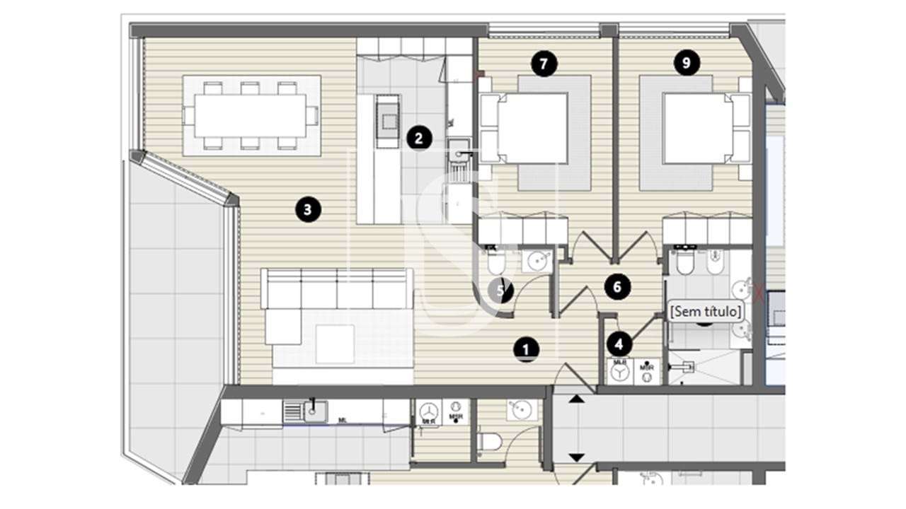 APARTAMENTO T2 VENDA - Grande imagem: 1/8