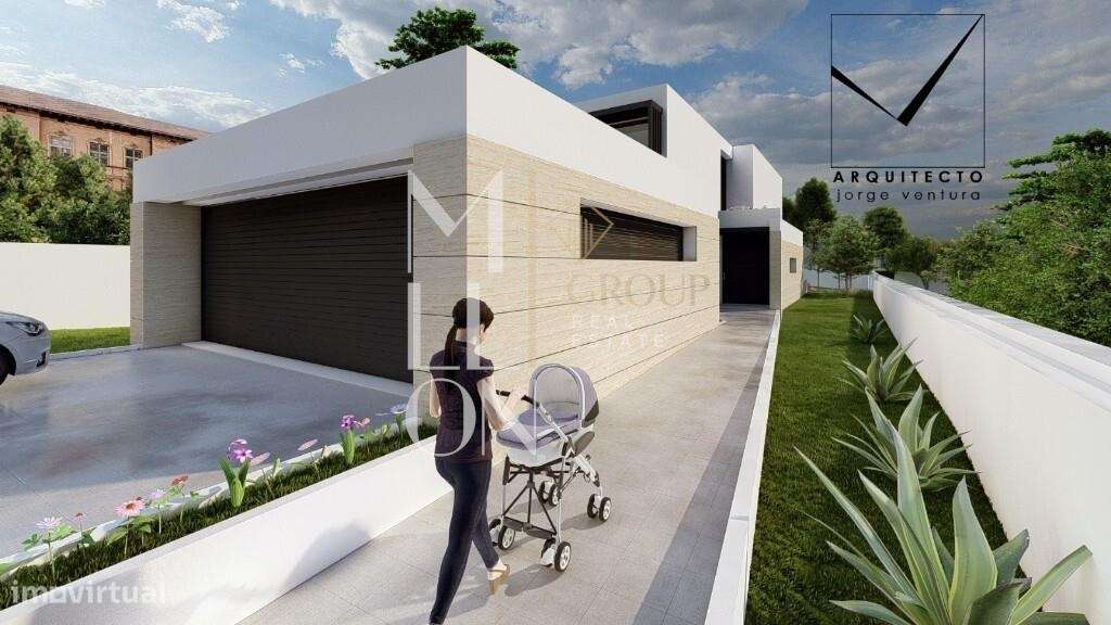 Terreno com Projeto Aprovado para Moradia T3 com Piscina – Valadares - Grande imagem: 5/8