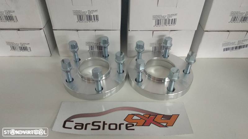 Conjunto espaçadores/ alargadores / bolachas BMW 20mm 5x120 72.6 ou 74.1 - 1