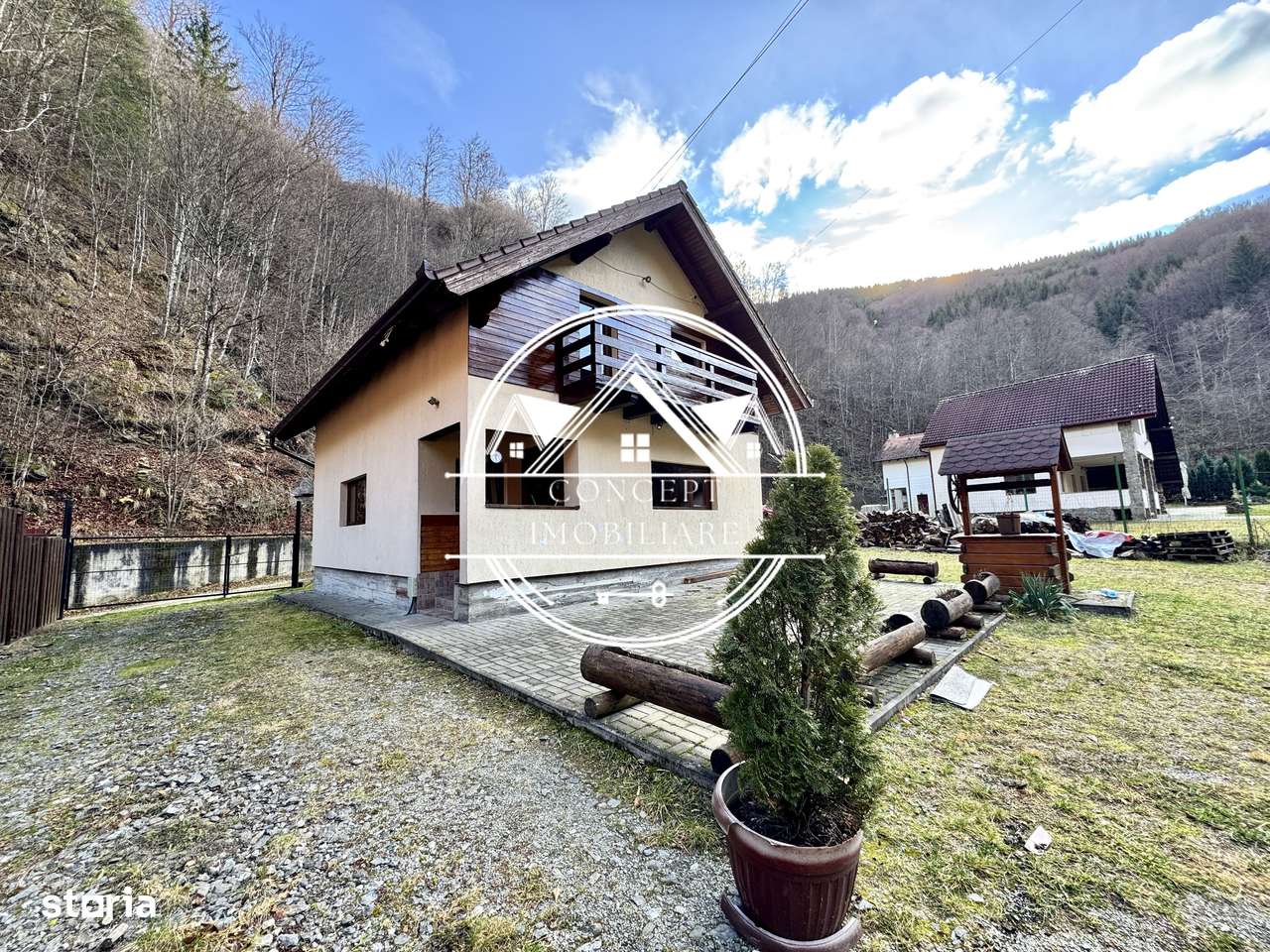 Cabana cu 6 camere, 800mp teren, priveliste spre muntii, Rau Sadului-0