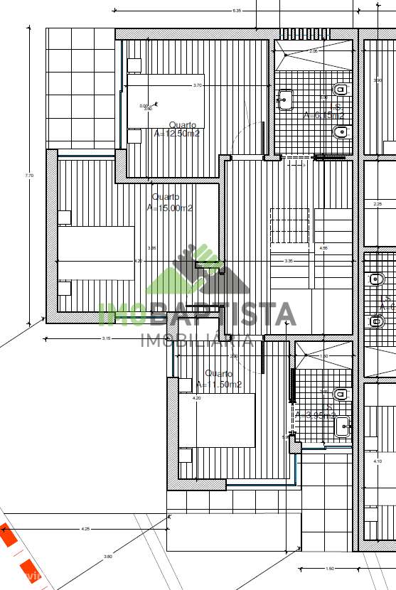 Terreno c/ projeto aprovado para 6 moradias em Canedo - Grande imagem: 4/22