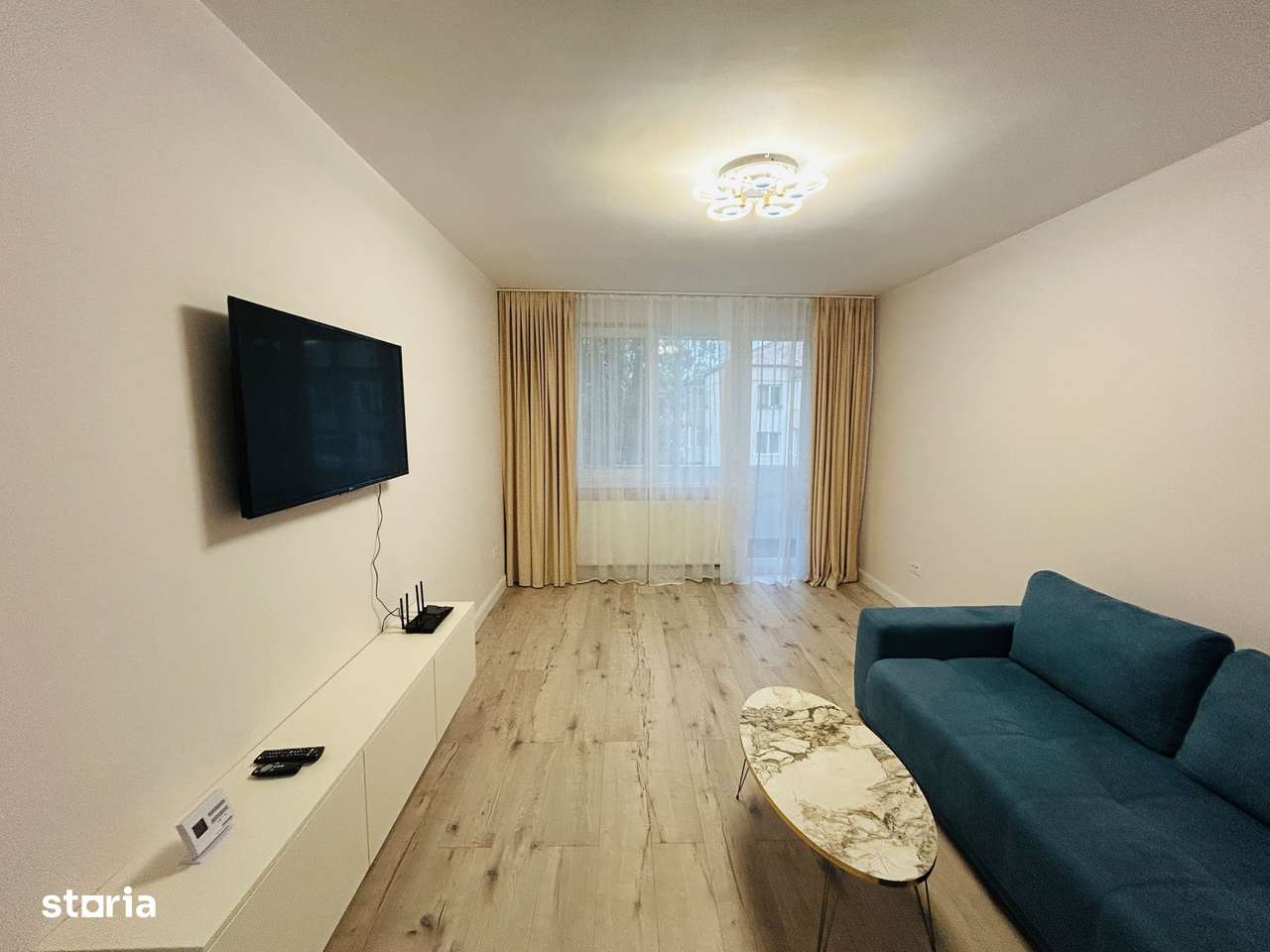 Apartament 2 camere si balcon, mobilat, utilat modern -  zona Rahovei-7
