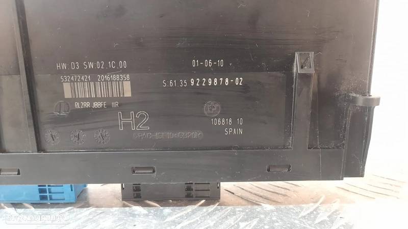 CENTRALINA MODULO CONFORT BMW SERIE 1 E88 CABRIO 61359229878 9229878 SERIE 1 E82 COUPE E81 E87 X1 E84 SERIE 3 E90 E91 E92 COUPE E93 CABRIO X3 F25 Z4 E89 - 5