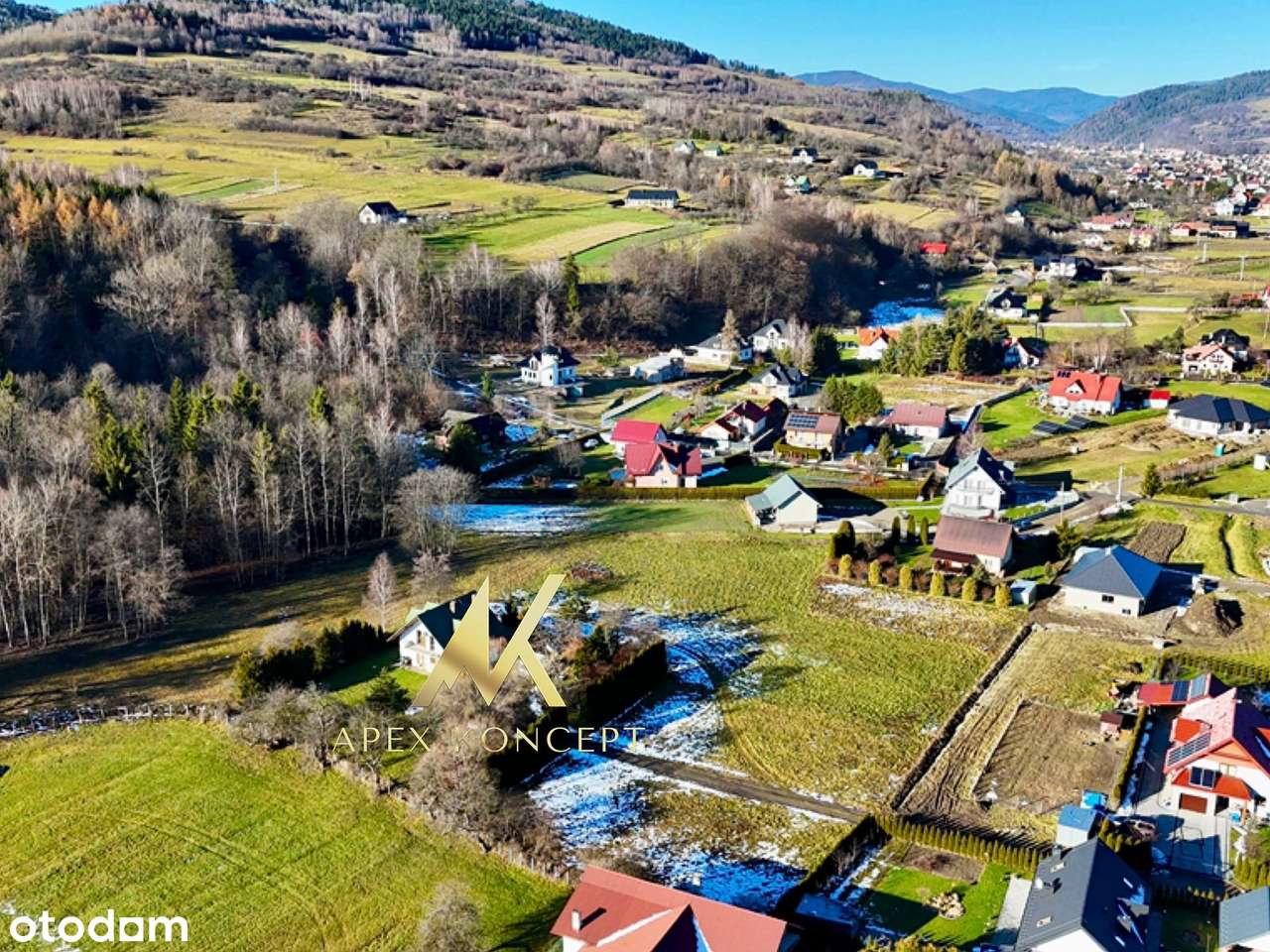 Działka budowlana, idealne miejsce na dom- Kamienica, pow. limanowski-0