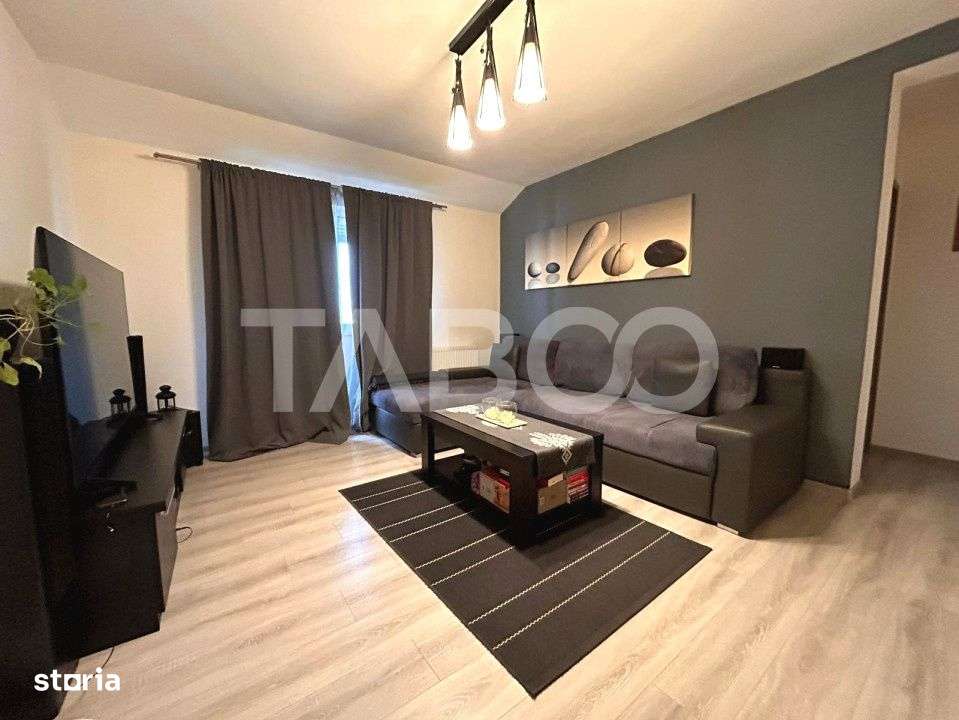 Apartament de vanzare 2 camere mobilat utilat balcon parcare Selimbar - Imagine principală: 2/13