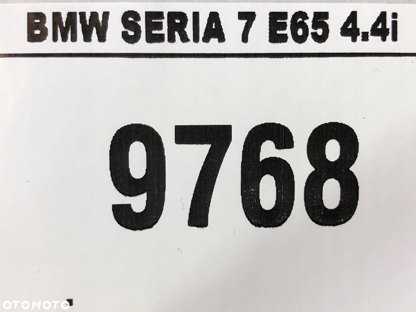 BMW 7 E65 LUSTERKO BOCZNE LEWE 13PIN 4,4i - 8