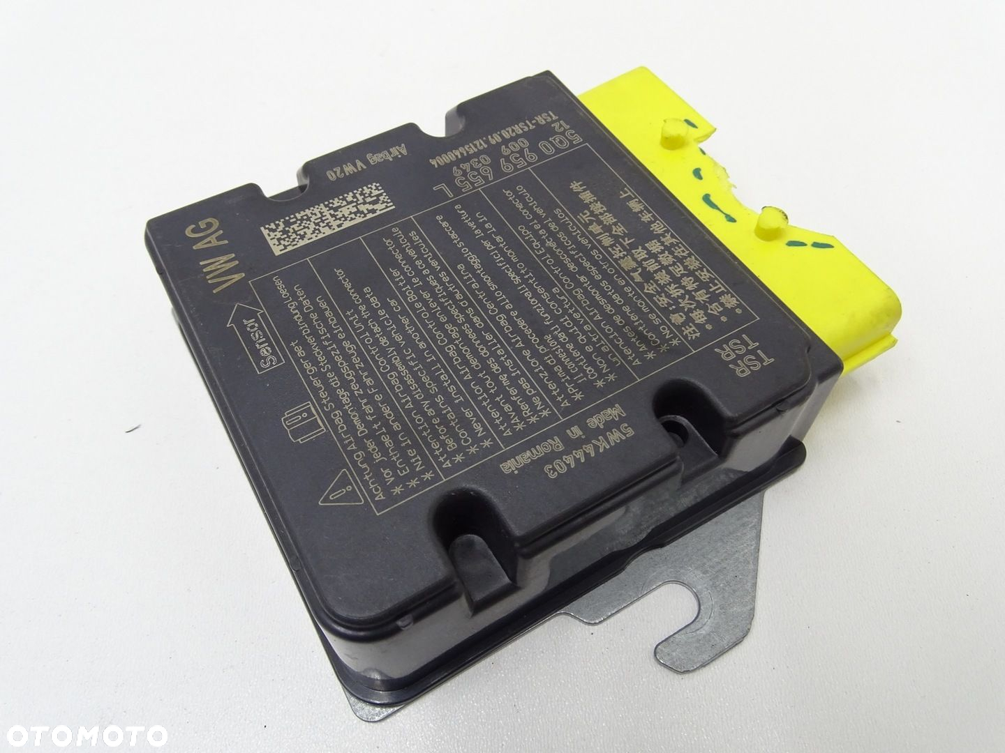 MODUŁ STEROWNIK SENSOR AIRBAG AUDI A3 8V 5Q0959655L - 3