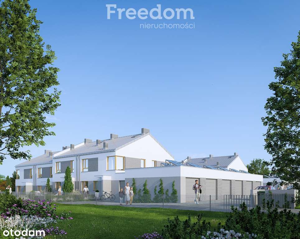 Segment skrajny z ogródkiem na zamkniętym osiedlu - Pełny obrazek: 5/11