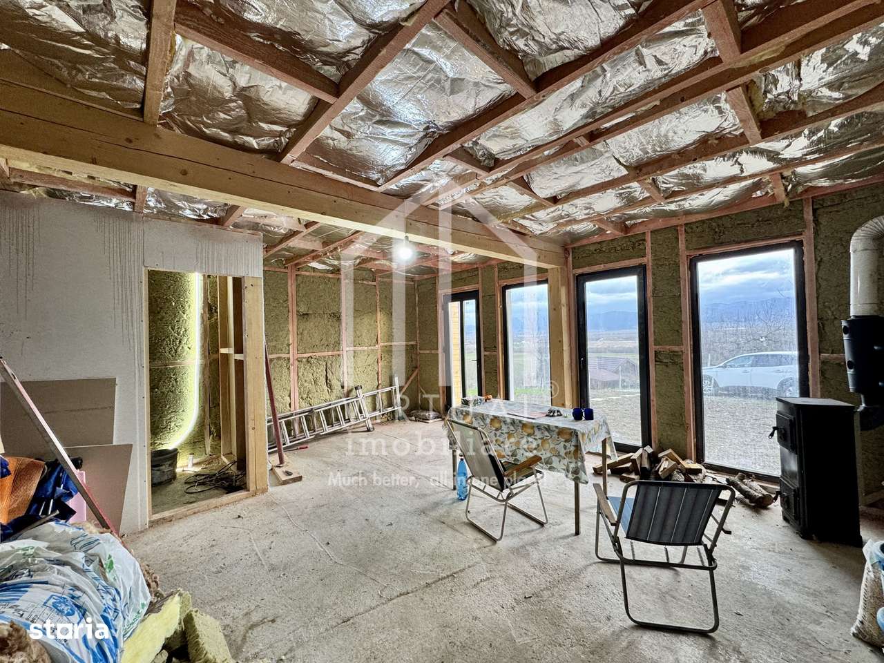 Cabana cu 3 camere, 600mp teren, izolatie cu vata minerala, Cristian - Imagine principală: 4/16