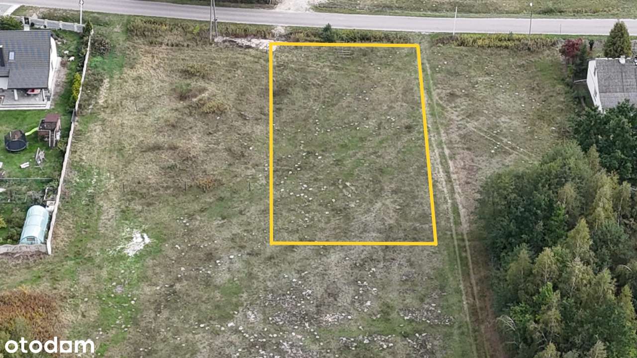 Atrakcyjna działka budowlana 1272 m², Nowe Wągrodno. - Pełny obrazek: 4/8