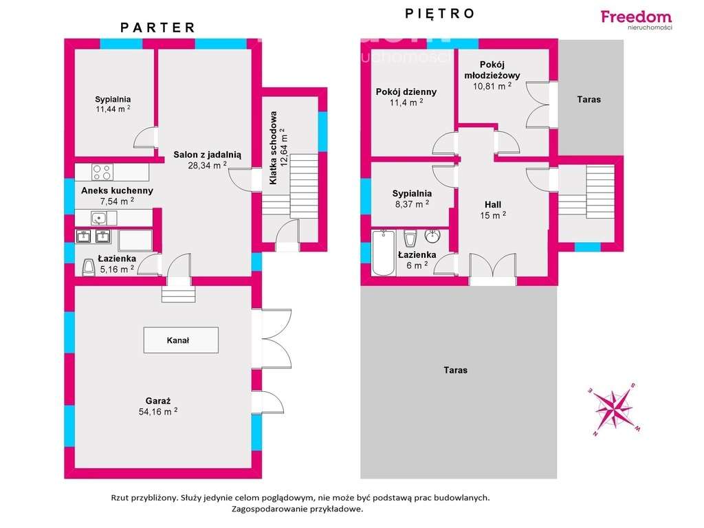 Dom 130 m2, dwupoziomowy pompa ciepła fotowoltaika - Pełny obrazek: 4/20