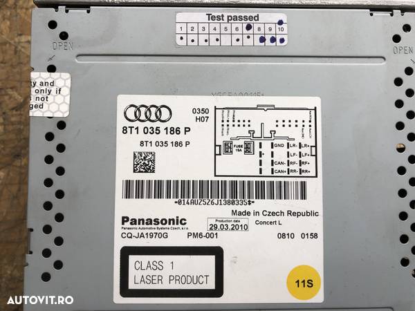 Radio CD Audi A5 2.0TFSI 211cp - 2