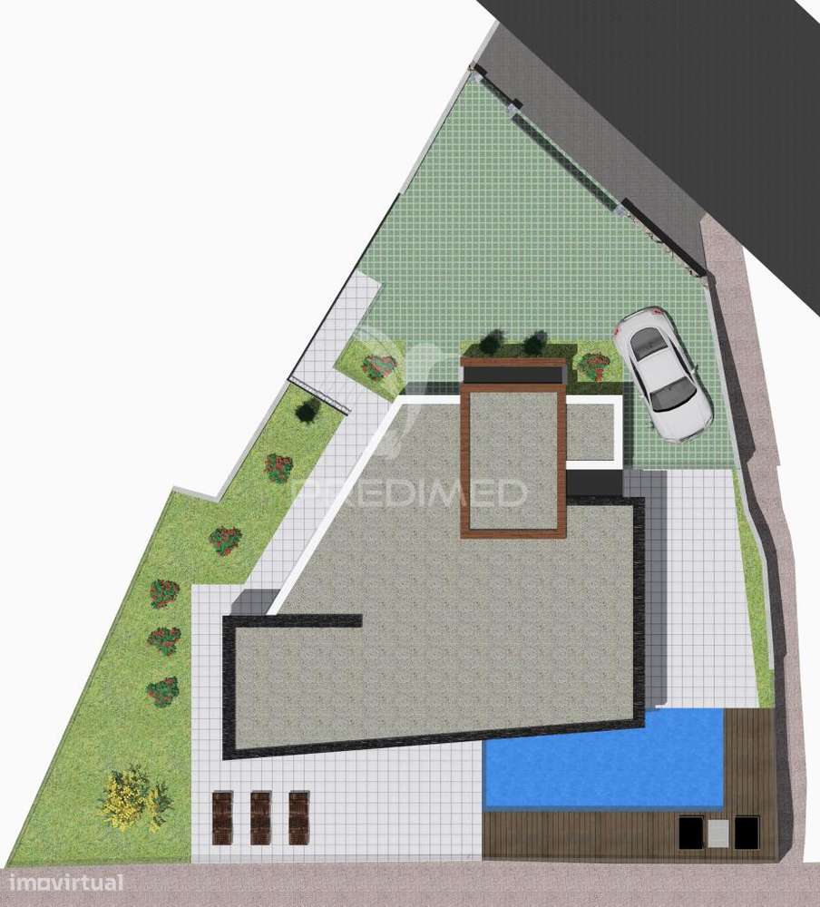 Moradia Isolada em Construção com Piscina e Vista Mar Infinita - Grande imagem: 4/17