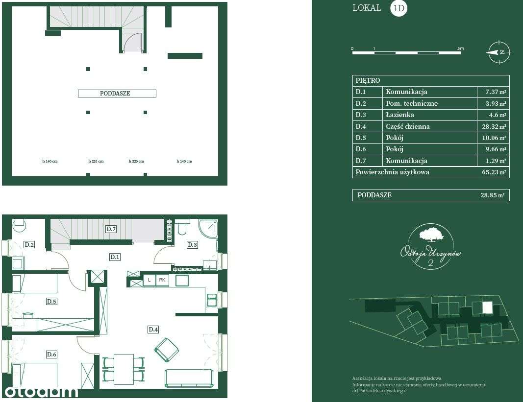 Promocja - wyjątkowe mieszkanie 3 pokojowe + poddasze do aranżacji - Pełny obrazek: 3/8