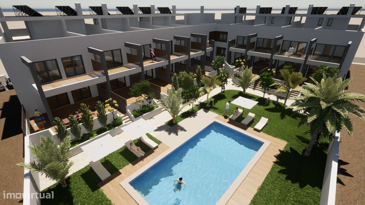 Lote Terreno Montenegro com Projecto Aprovado | Condomínio 15 Frações - Grande imagem: 3/11