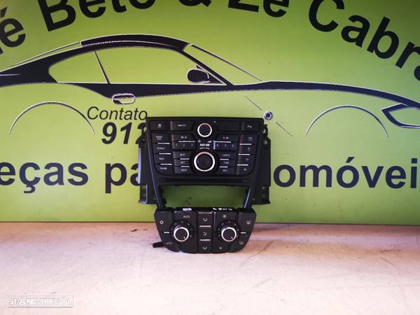 OPEL ASTRA J RÁDIO / CLIMATRONIC - R122 - 1