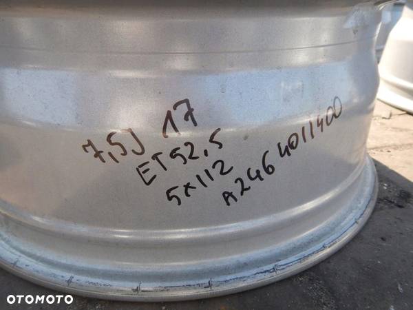 MERCEDES FELGA ALUMINIOWA 17 5X112 A2464011400 - 5