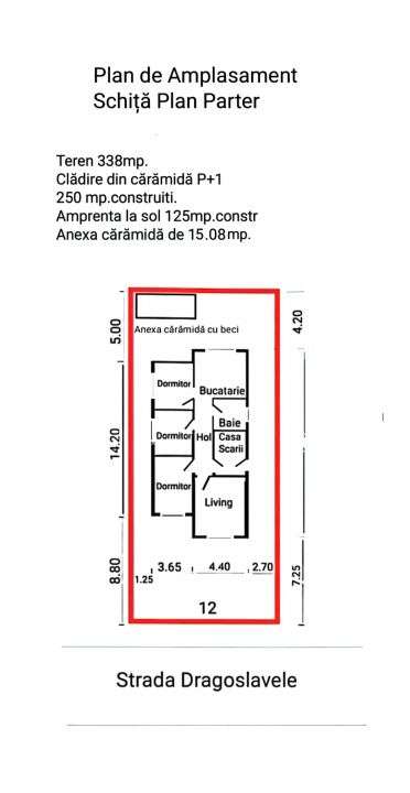 Exclusivitate Vanzare Cladire S+P+1 Faleza Nord teren 338mp. - Imagine principală: 4/19