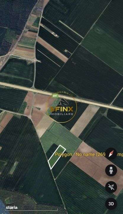 Teren intravilan Branesti 27000 mp km 12 A2 investitie - Imagine principală: 5/5