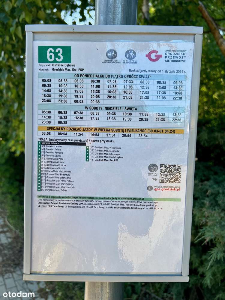 OSOWIEC skoszona, jest MPZP, utwardzona droga dojazdowa 0% PROWIZJI-6