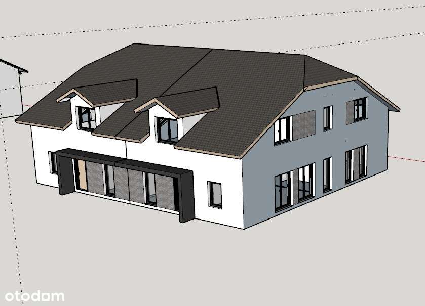 Dom bliźniak 5 pokoi z ogrodem, nowoczesny design JASTKÓW CENTRUM - Pełny obrazek: 4/8