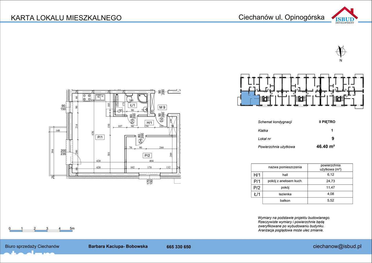 Osiedle Premium X​I​I | mieszkanie 2-pok. | 9 - Pełny obrazek: 2/8
