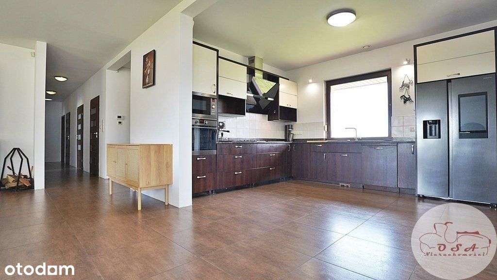 Parterowy wolnostojący duża działka Żabno Mosina-5