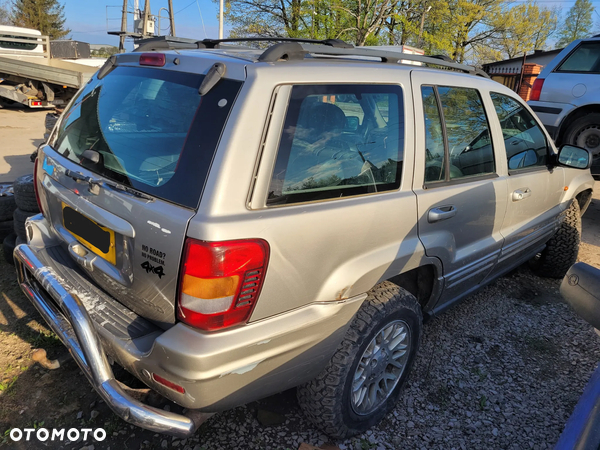 JEEP GRAND CHEROKEE WJ (ANGLIK) maska pokrywa silnika klapa bagażnika zderzak lampa reflektor pas przedni stop - 3