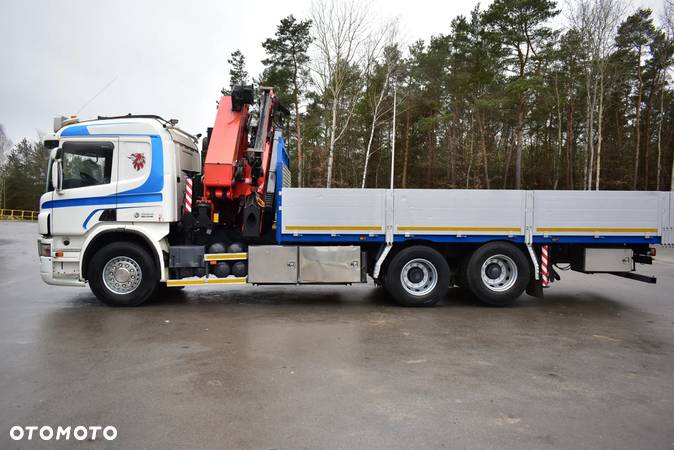 Scania P420 6x2 PALFINGER PK 36002 Fly Jib HDS Żuraw Wciagarka Crane Winch - 12