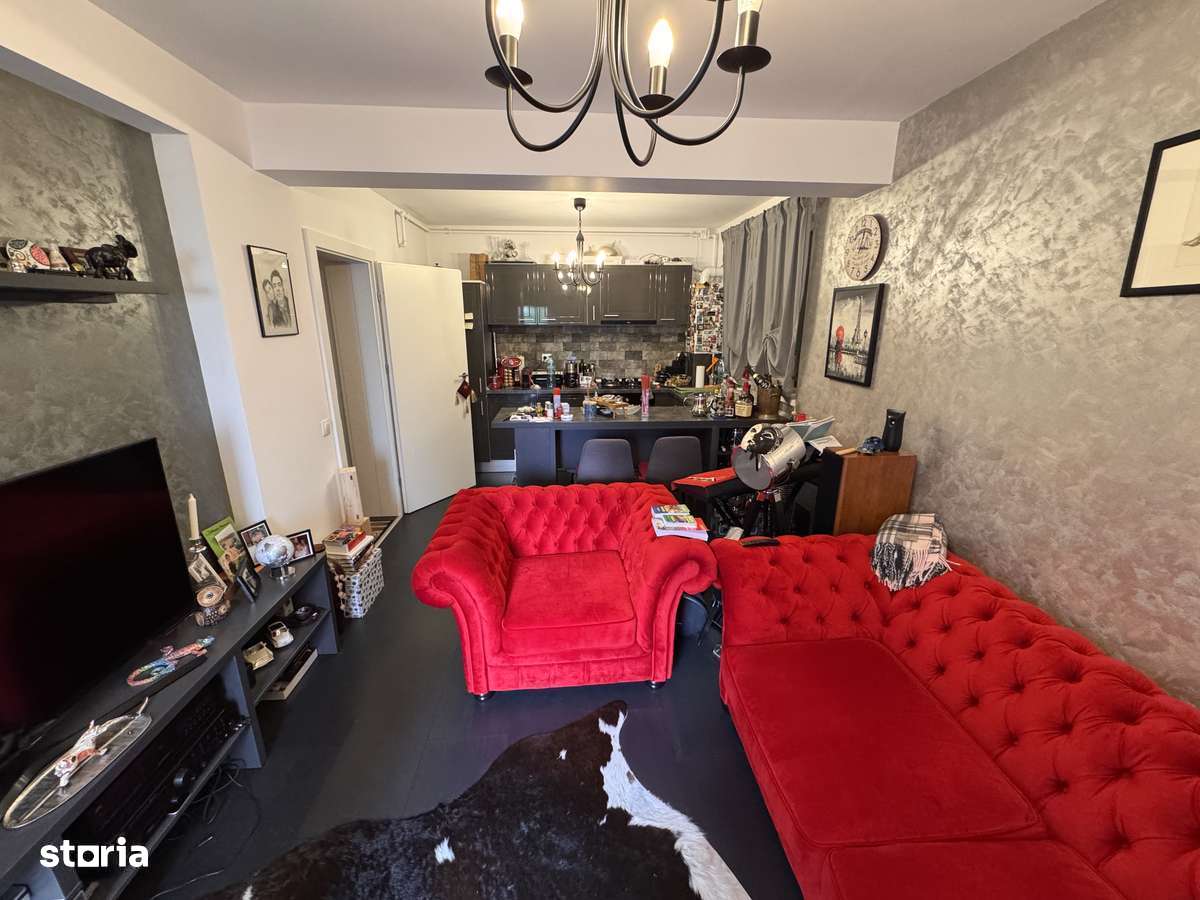 Popesti Leordeni,Str. Solstitiului. Apartament 2 Camere, Curte 50mp-2